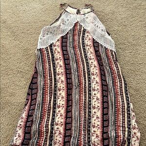 Altar'd State Multicolor Striped Dress